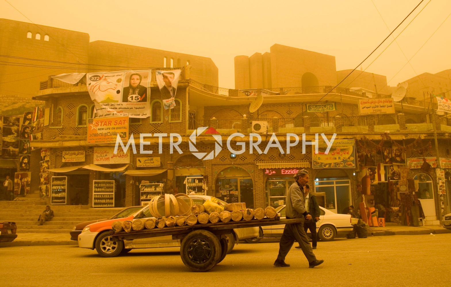 Sandstorm Hit Sandstorm hits Erbil – Metrography