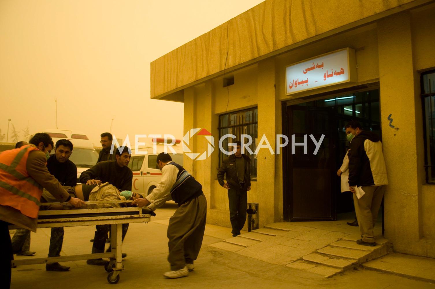 Sandstorm Hit Sandstorm hits Erbil – Metrography