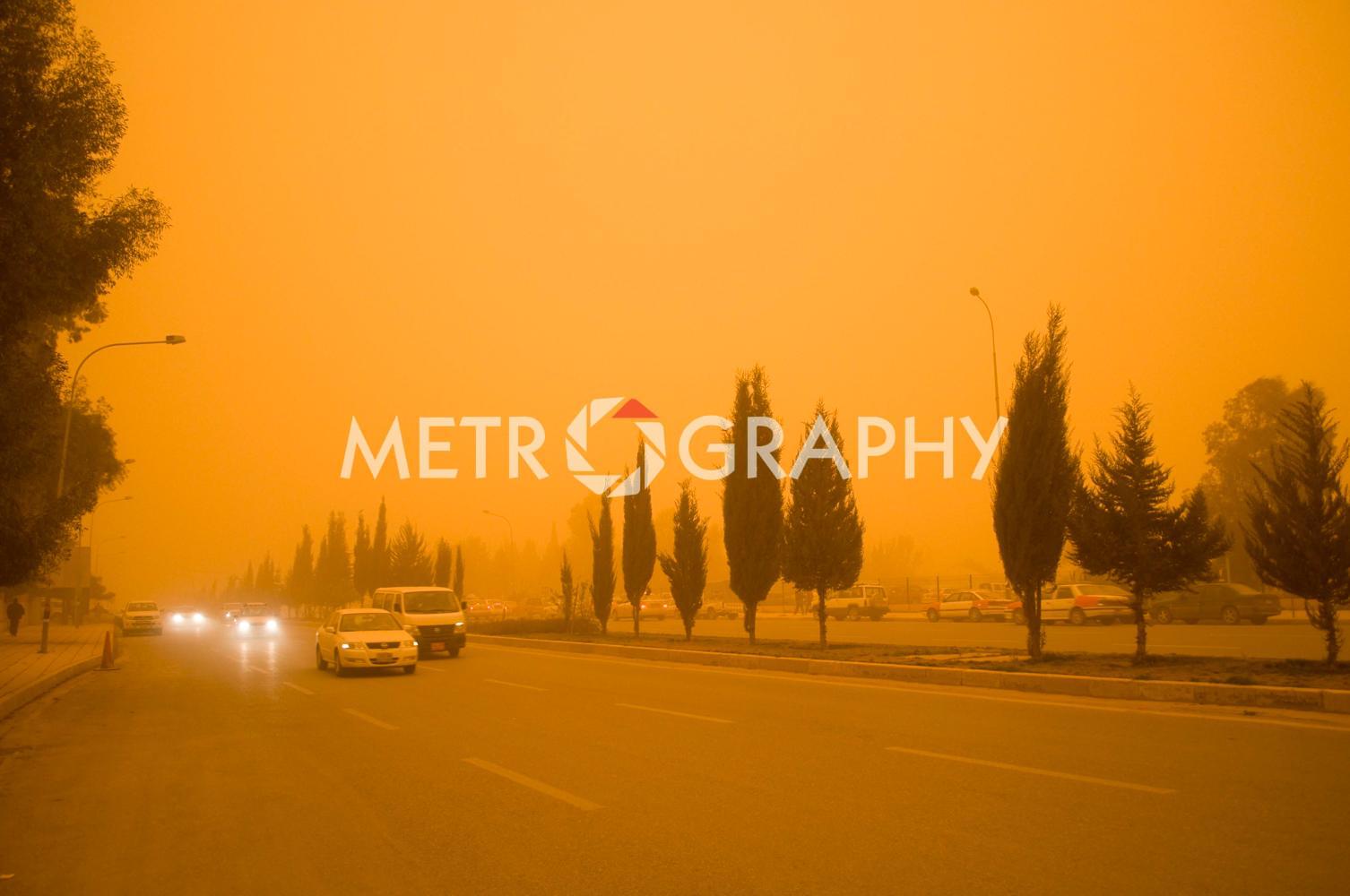 Sandstorm Hit Sandstorm hits Erbil – Metrography
